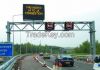 IP65 Waterproof 1R1W Aluminum Speed Limit Led display Traffic Signs Controlled by PC
