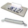 12-SMD LED Bolt-On 12V Car SUV RV Truck Trailer white License Plate Light DRL Chrome