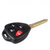 4 Buttons Replacement Keyless Remote Key Shell Case Key Fob For Toyota Uncut Blade