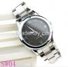 High quality Classic rolexable business man Japan movt quartz watch stainless steel back watch