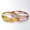 Designer Gold Ladies Bracelet Thin Chain Zircon Bracelet