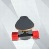 85USD cheap mini board 4 wheels kick skateboard