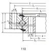 Single-Row Crossed Roller Slewing Bearing (Standard Series 11)