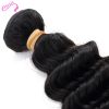 ELESIS Virgin Hair Product 1 piece Deep Wave Human Virgin Hair Extensions