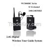 2.4G Audio tour Guide system manufactures for visiting and conference