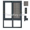 Competitive price UPVC Sliding window wih grid style