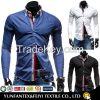2015 latest cotton super cotton long sleeve fashion casual shirt for men