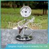 2015 decorative small clocks metal decoration clock