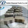 Power tool parts diamond segment for stone cutting