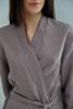 bathrobe for women100% linen. Designed and manufactured in Italy