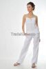 woman Pants & Trousers 100% linen. Made in Italy