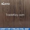 Foshan customized 1219mm 1000mm width wood grain steel sheet for decor