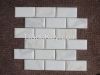 Calacatta Gold Marble Subway Brick Mosaic Tile