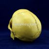 high quality yellow color 1:1 replica human skull for Halloween decoration