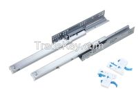 full extension undermount drawer slide with soft closing(with CL clips)