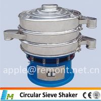 Rotary vibrating sieve for powder, granulas, liquid sieving