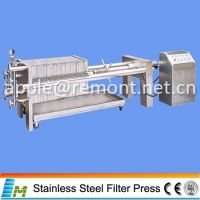 Food Grade Oil Chamber Filter Press for Solid-liquid Separation