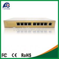 8 Port Poe Switch IEEE802.3at 3A 48V/150W (TSD-PSE108T)