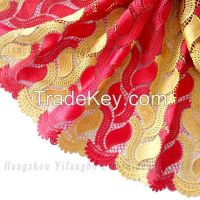 High quality new arrivals guipure chemical lace embroidery cupion lace