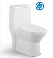 Floor Mounted Washdown Coloured One Piece WC Toilet Bowl