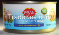 Pran Light Meat Tuna (Solid in sunflower oil)