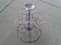 18 Cups Stainless Steel Decorative Cupcake Stand/Dessert Stand