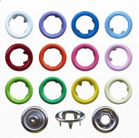 Various Colors Ring Snap Button for Babies Wear