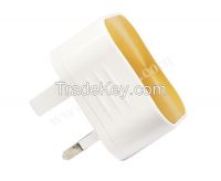 Laser Flash Dual USB Port Mains Charger- UK Plug