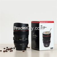 Novelty Caniam 24-105mm Camera Lens Travel Coffee Mug