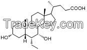 Obeticholic Acid.459789-99-2.6-Ethylchenodeoxycholic acid.6-Ethyl-CDCA 