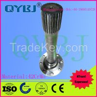 Howo truck parts through shaft and half shaft and differential carrier