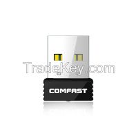 Wireless USB adapter with WPS button Comfast CF-WU712P