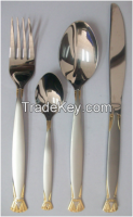 Creative design stainless steel tableware        cutlery       flatware