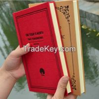 Customized Logo Printed Classical Notebook Diary