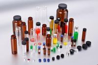 Sample vials for lab autosamplers