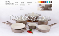 Die-cast Eco-Friendly Fry Pan Set Risoto Elmich S-07