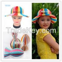 Colorful Paper Party Hat for Women and Children Fun Hat for Chistmas and Birthday Party Multi-Color