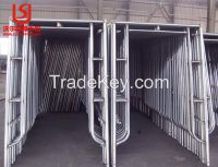 World Gavalanized Ladder frames scaffolding/Scaffolding Formwork Frame Systems from China /frames