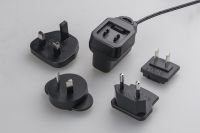 Top quality 5V 1A 5W interchangeable plug-in adapter with UL/FCC/CE/GS/BS/RCM/CCC/KC/PSE