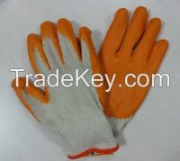 Rubber coated work glove china