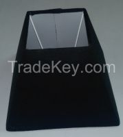printed fabric square lamp shade