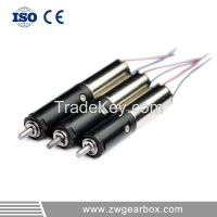 6mm high torque micro coreless dc motor with planetary gearbox