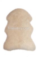 Dekorative sheepskin rug