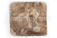 Dekorative sheepskin pillows