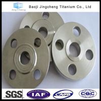 Forged titanium flange