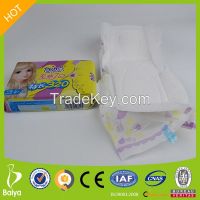 OEM Free Samples 400mm Extra long Cotton Sanitary Napkin Pads for Ladies