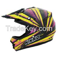 Snell, DOT, ECE Carbon Fiber Motorcross Helmet N-717