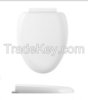 White pp slow drop water closet family toilet seat for wc-1039