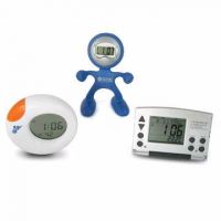 Novelty Digital Clock with Digital Thermometer and Calendar