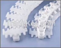 conveyor chain with turning radius